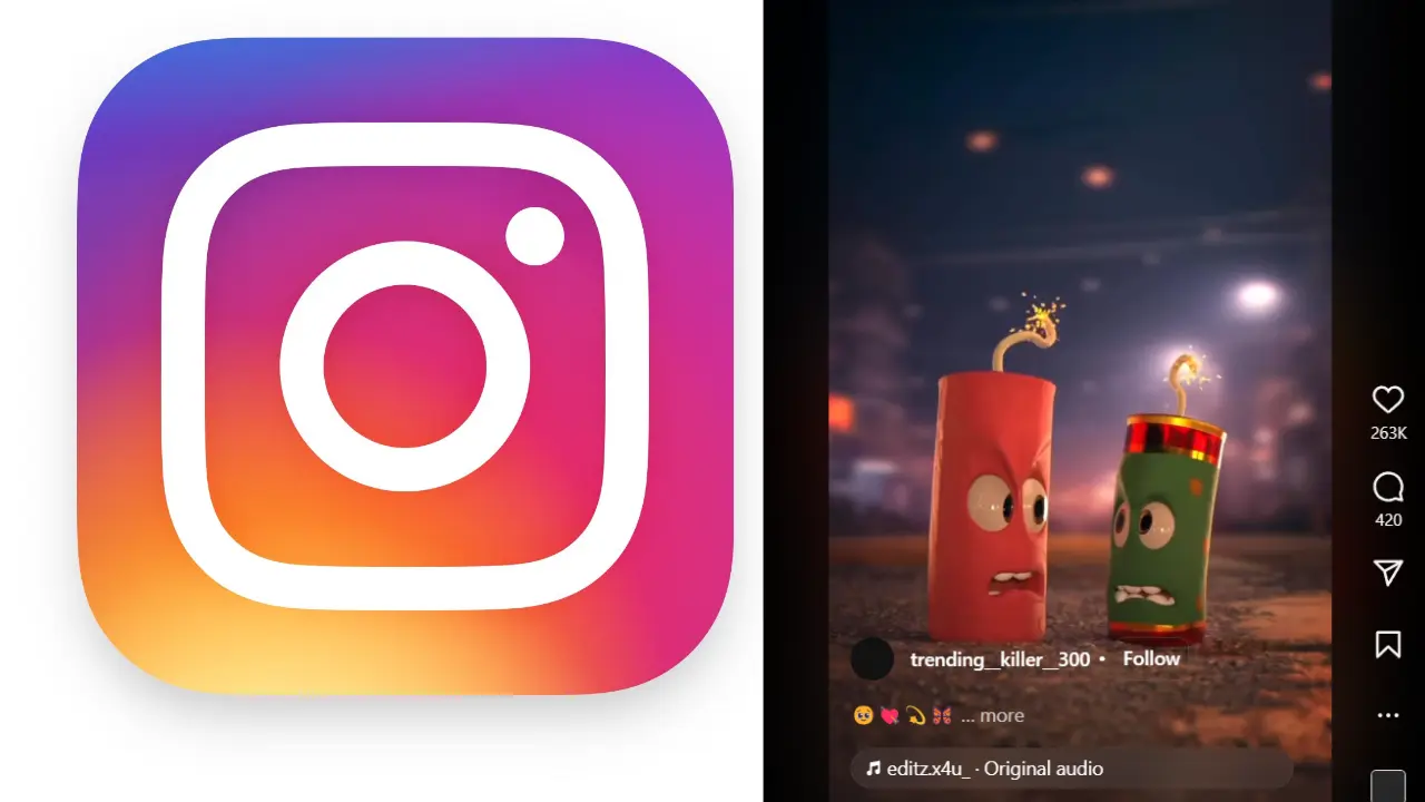 Download Instagram Reels Video Easily Online In Just One Click.